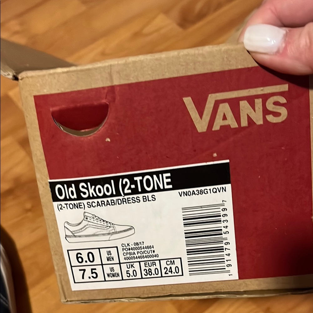 Vans Old Skool 2-Tone Sneakers women 7.5 Men’s 6 kids 6
